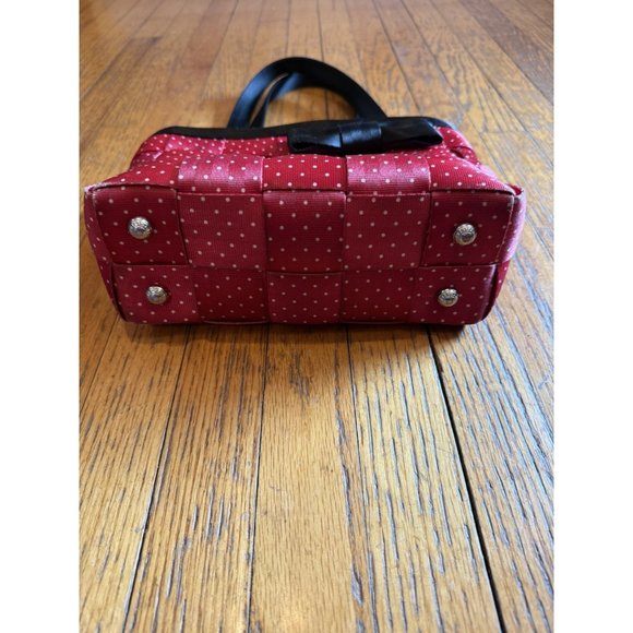Harveys Original Seatbelt Bag Disney Minnie Mouse Big Black Red polka dot Bow - Picture 2 of 15